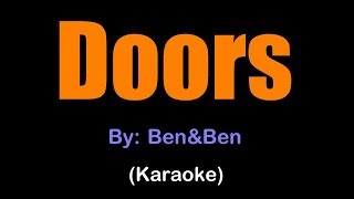 DOORS - Ben&Ben (karaoke version)