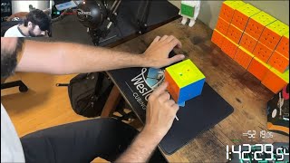 12x12 Blindfolded attempt #19