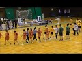 2018福井国体「ハンドボール成年女子」決勝　後半ラスト15分