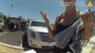 Police Body Cam Shows Rescue Of Baby From Hot Car