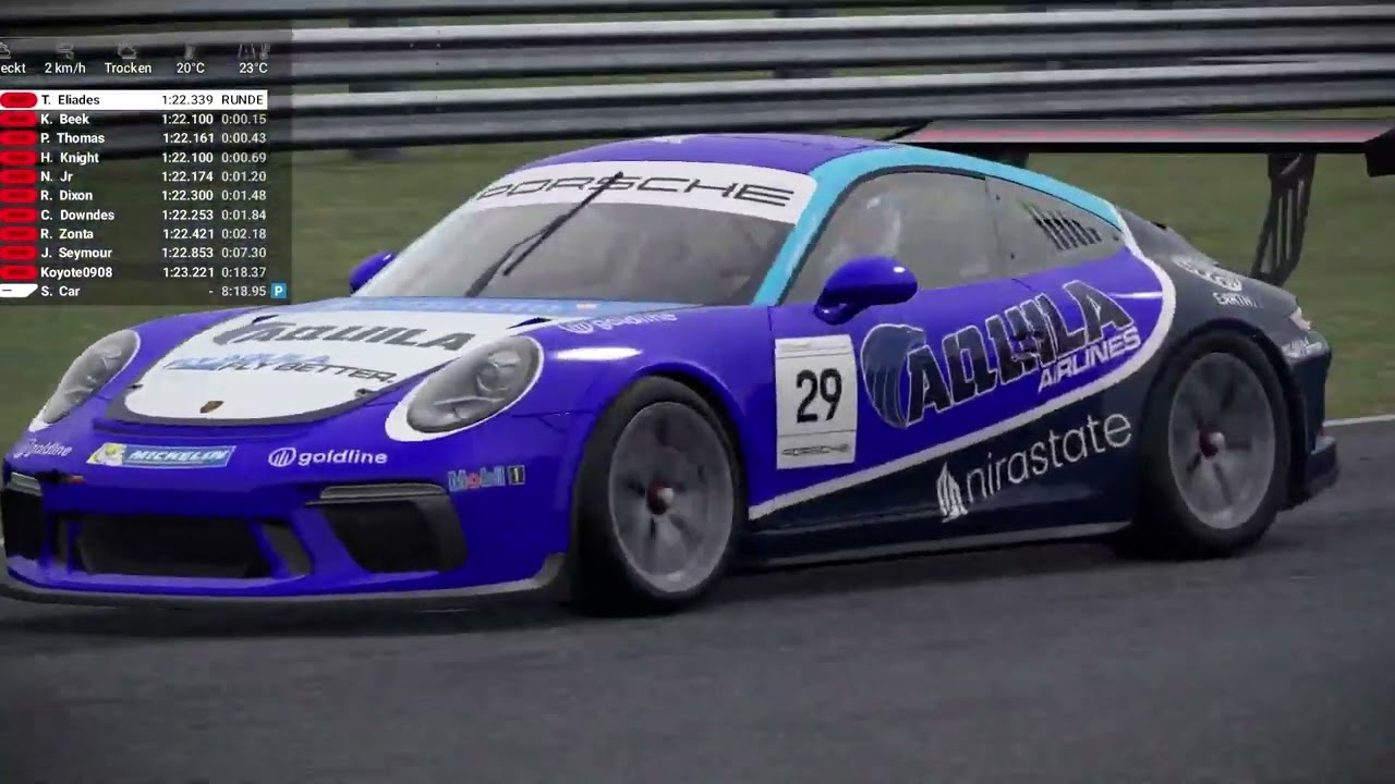 AMS2 brasillianische Porche Cup Meisterschaft 2019 - Wer ist die lahmste Schnecke von Curitiba