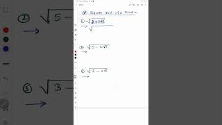 Square root of surds