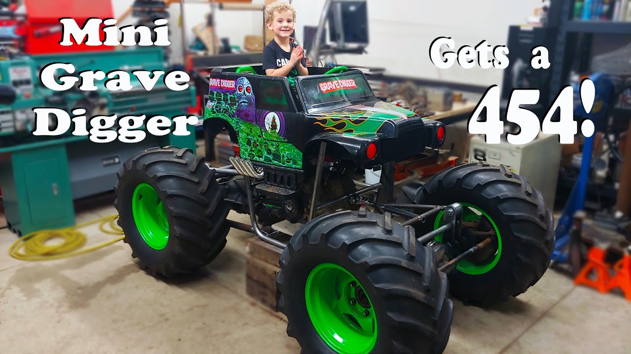 mini grave digger