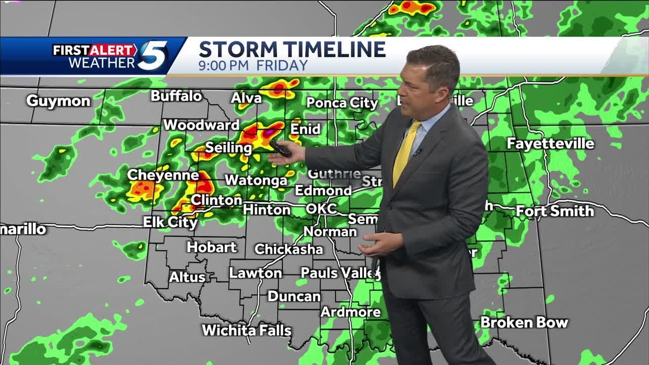 Friday storm timeline - YouTube