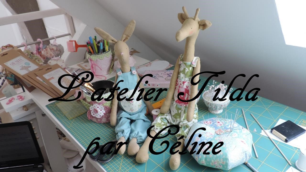 couture tilda salopette- comment faire la salopette des doudous 