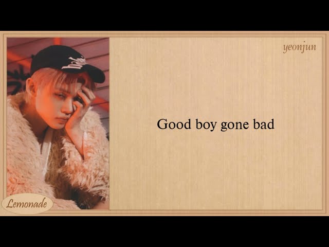 TXT Good Boy Gone Bad Easy Lyrics class=