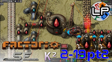 S2-E19 pt2 - Rough, coarse and gets everywhere - Laurence Plays Factorio: SE 0.6 + Krastorio²