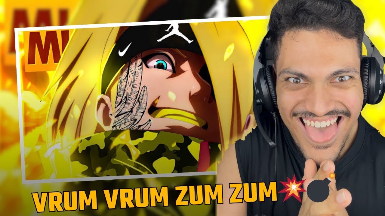 (ESSE REFRÃO FOI UM ESTOURO!) DÃO REAGE: Tipo Deidara 💣 (Naruto) | Prod. Sidney Scaccio | MHRAP
