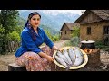 Iran Village Cooking : My Special Method for Family Fish Dinner