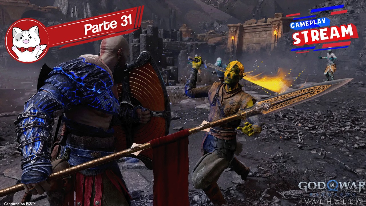God of War Ragnarök  - Gameplay Cap 31 - DLC Valhalla Último trabajo