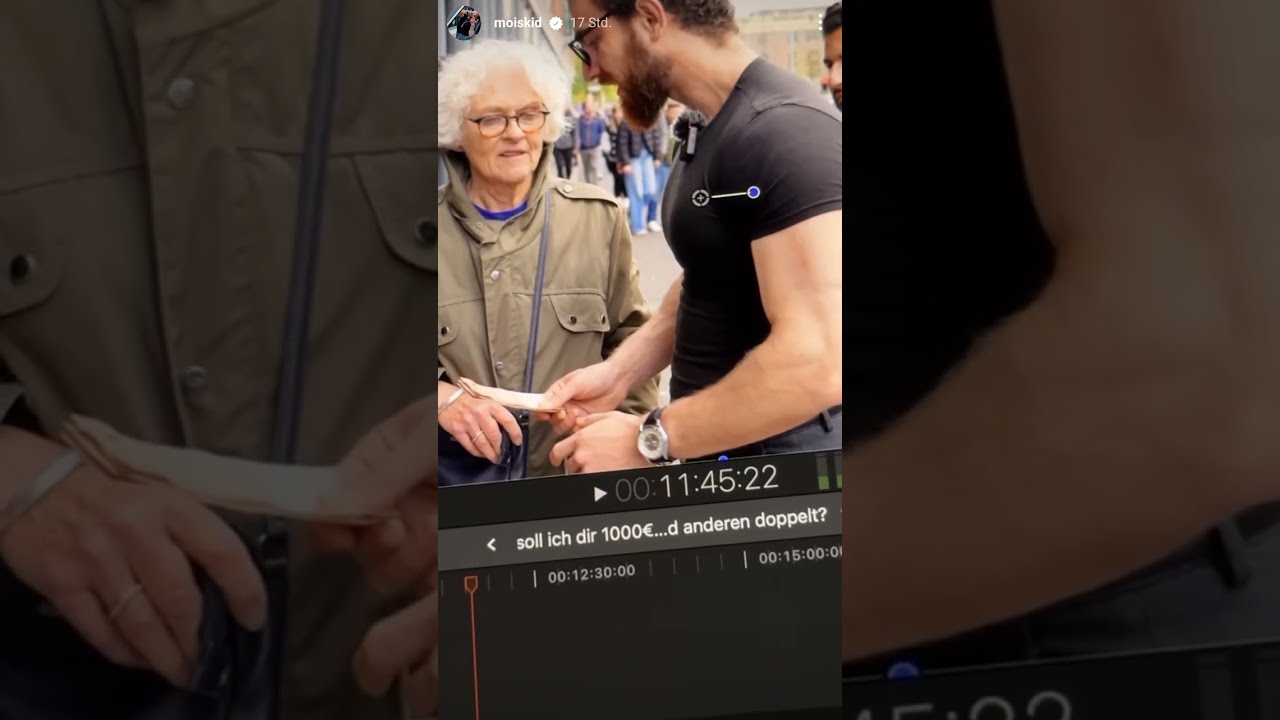 Mois auf der Straße unterwegs! - Mois Instagram 24.10.22