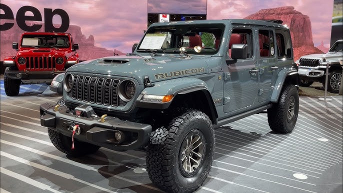 2024 Jeep Wrangler refreshed with more tech and creature comforts