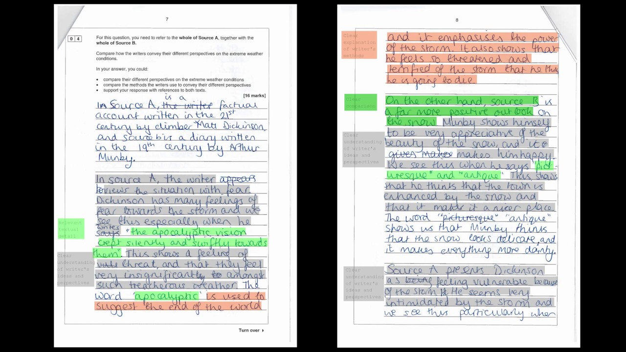 AQA GCSE English Language Paper 2 Question 4: How to ...