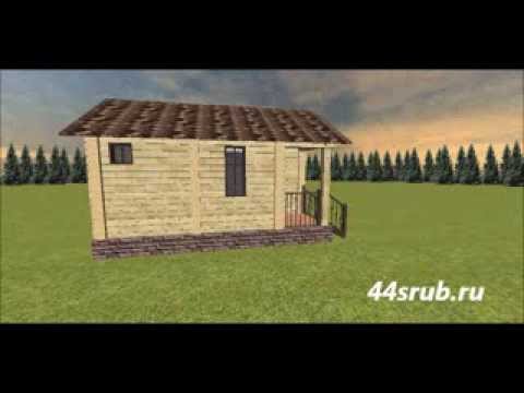 Баня 6х4, проект