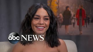 Vanessa Hudgens calls working with Jennifer Lopez 'hysterical'