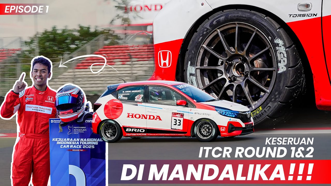 JUARA DI MANDALIKA! Torsion Wheels Bersama Honda Racing Indonesia di Mandalika FOS! Race 1