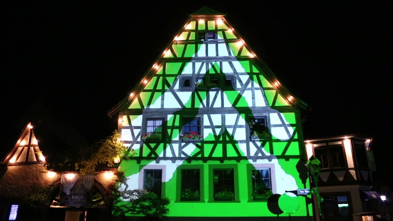 Illumination Fränkischer Hof Weingarten/Baden 2016