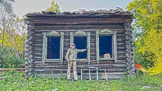 Старенький дом готовится к преображению. Разбор рухнувших завалов. Поездка по местам предков