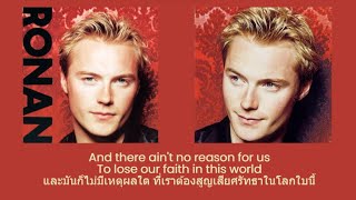 Ronan Keating - Heal Me (Thai Sub แปลไทย)