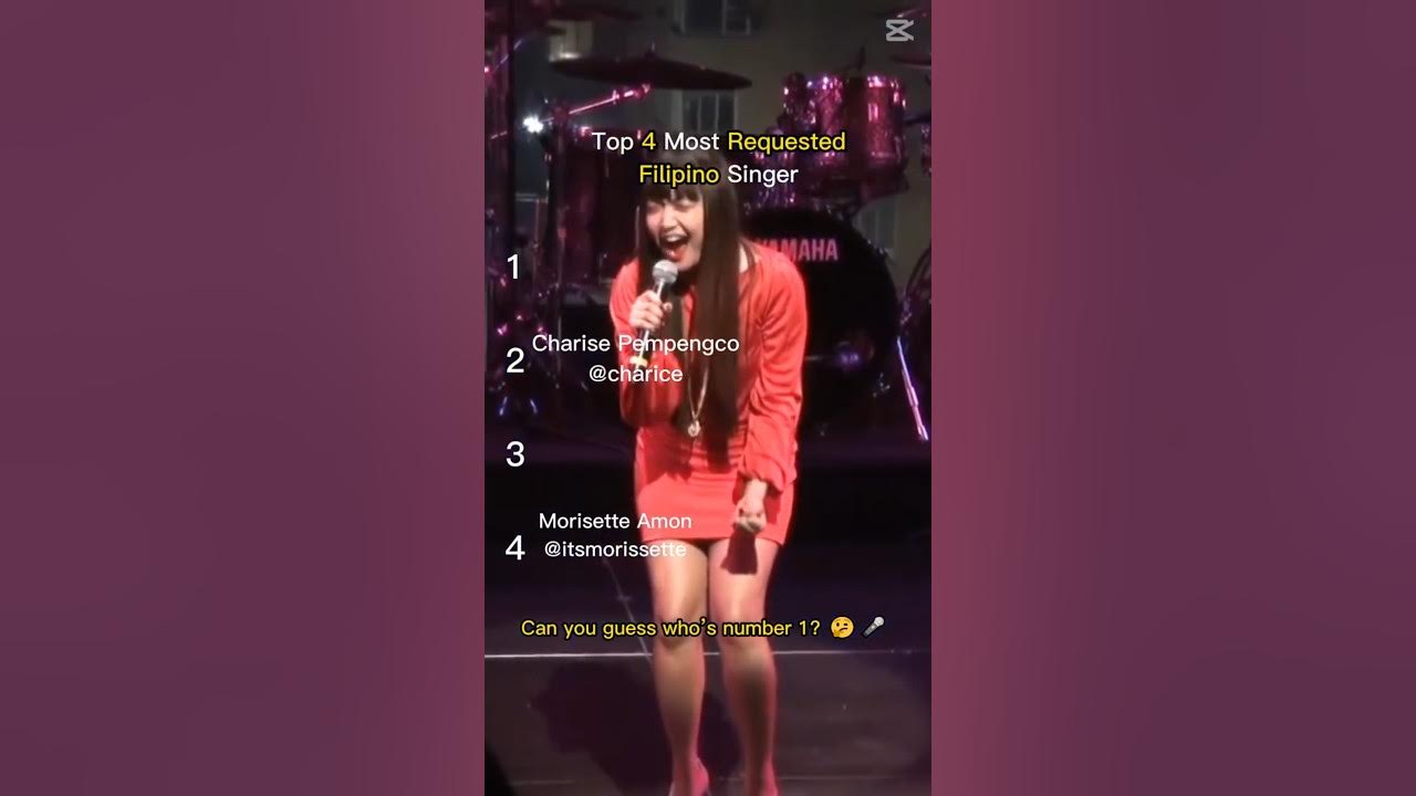 Top 4 Best Filipino Singers!π€ Top 4 Best Filipino Singers!π€