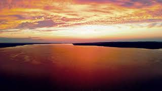 Sunset Cruise on Lake Charlevoix 🌅 The Sky on Fire Sunset Charlevoix