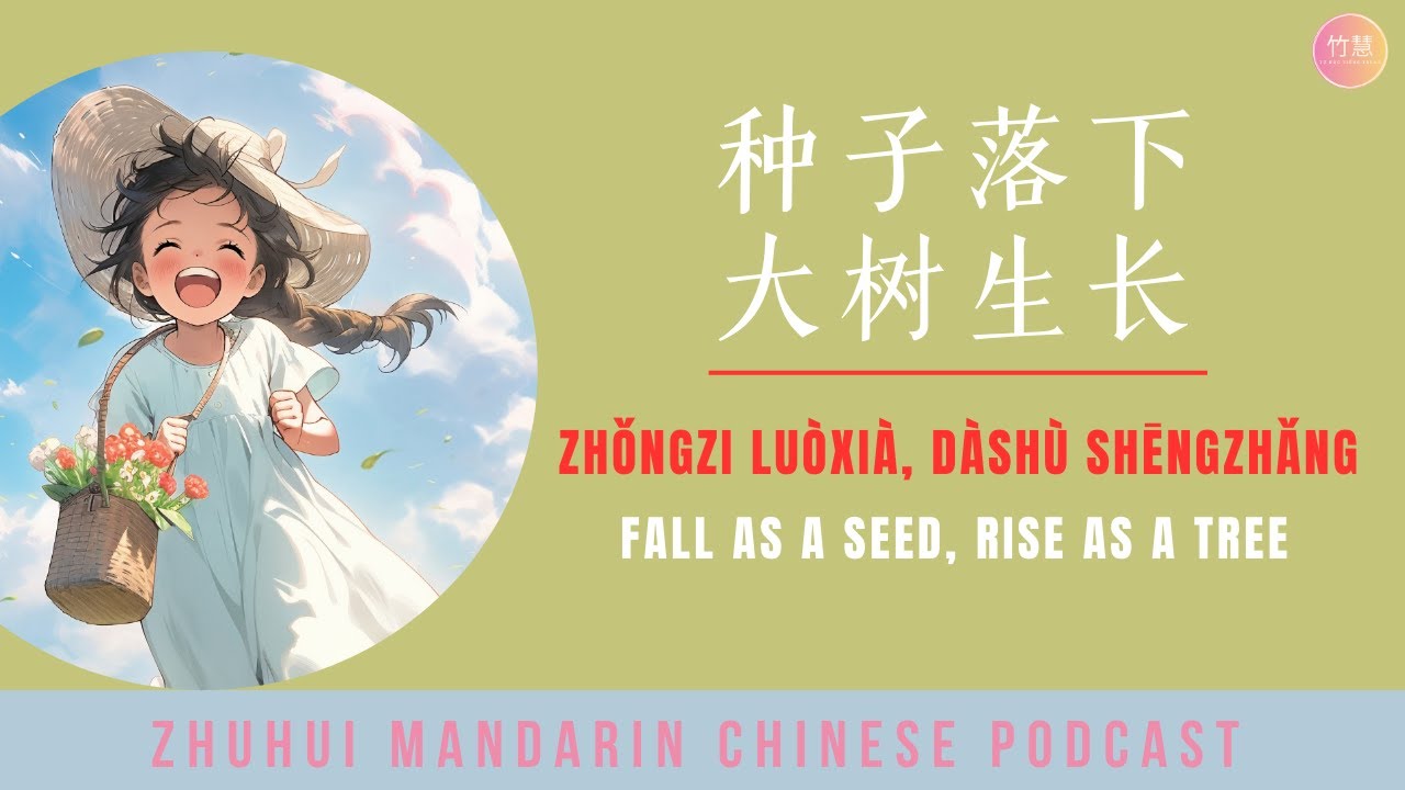 Падай как семя, расти как дерево - 像种子一样落下，像大树一样生长 | Аудирование китайского