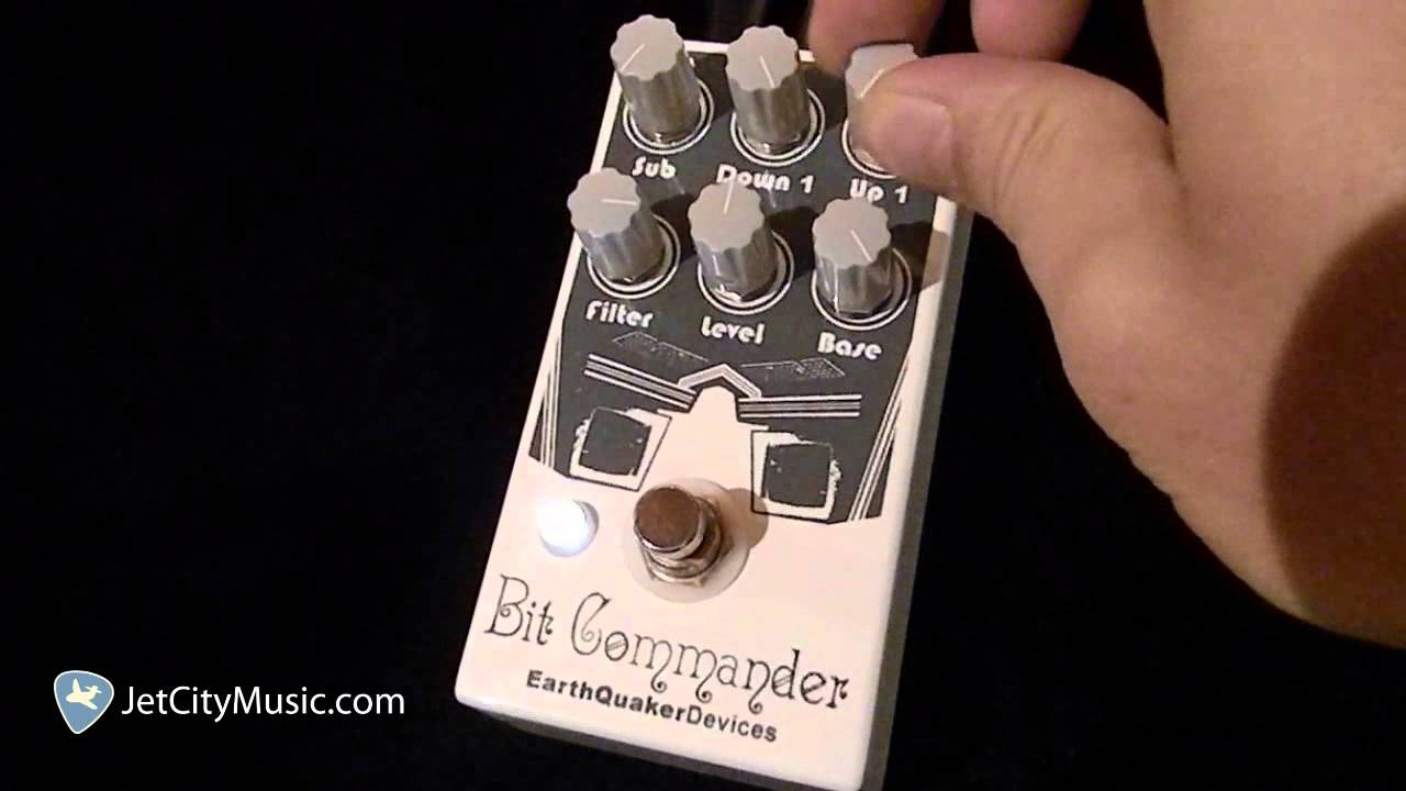 Earthquaker Devices Bit Commander Analog Synth - YouTube