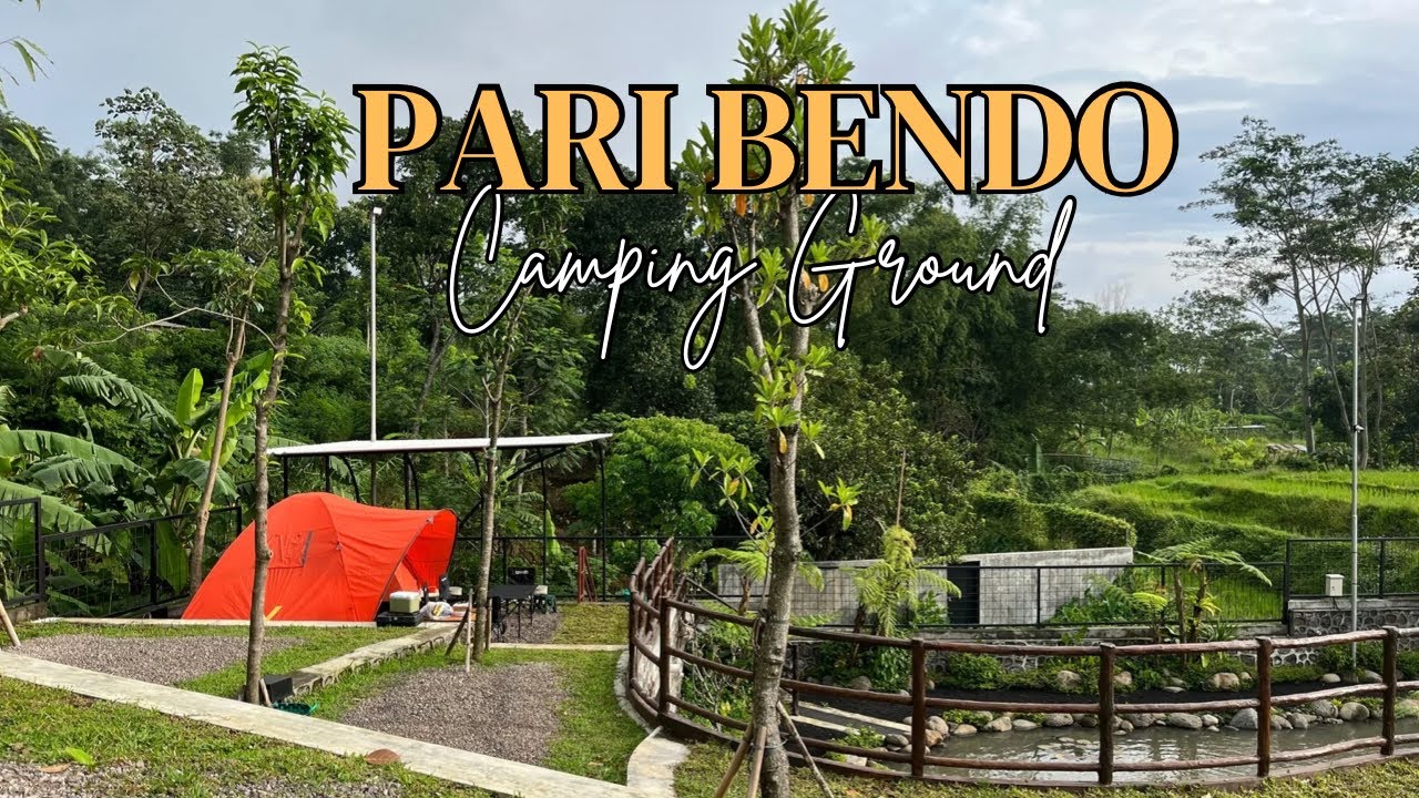 Camping Keluarga di Pari Bendo, Malang | Ramah anak | full area bermain dan kolam renang