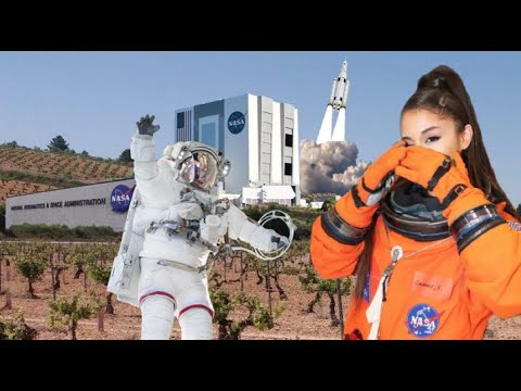 Ariana Grande - Astronaut for a Day at the Quintanar Space Center