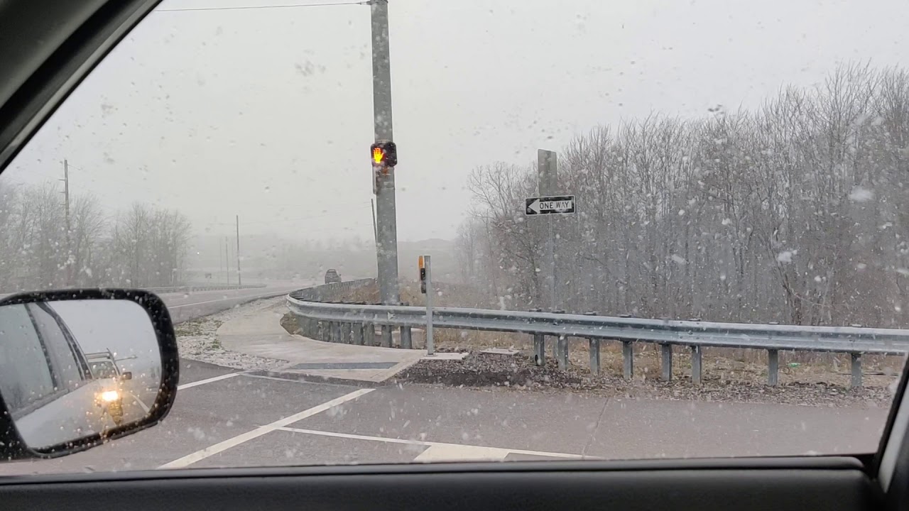 Erie PA Snowstorm .. &amp; It�s April 14th .. WHAT A WEIRD 2020 YouTube