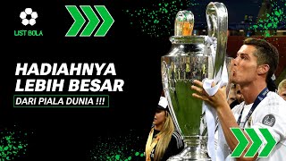 Berapa Hadiah Liga Champions Eropa?