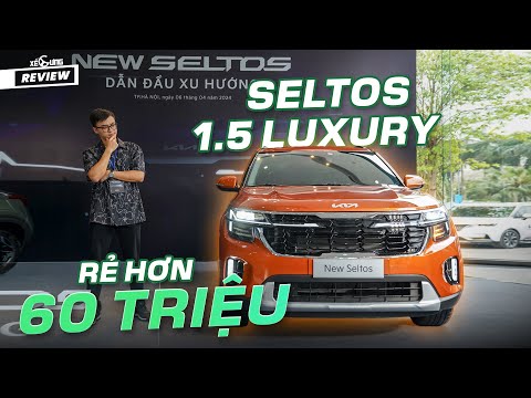 Xem nhanh Kia Seltos Luxury: Rẻ hơn 60 triệu so với bản Premium, thiếu những trang bị gì ?