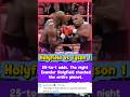 Mike Tyson vs Holyfield 1 #shorts #fypシ゚viral #legend #miketyson #fypシ゚viral #trending #new