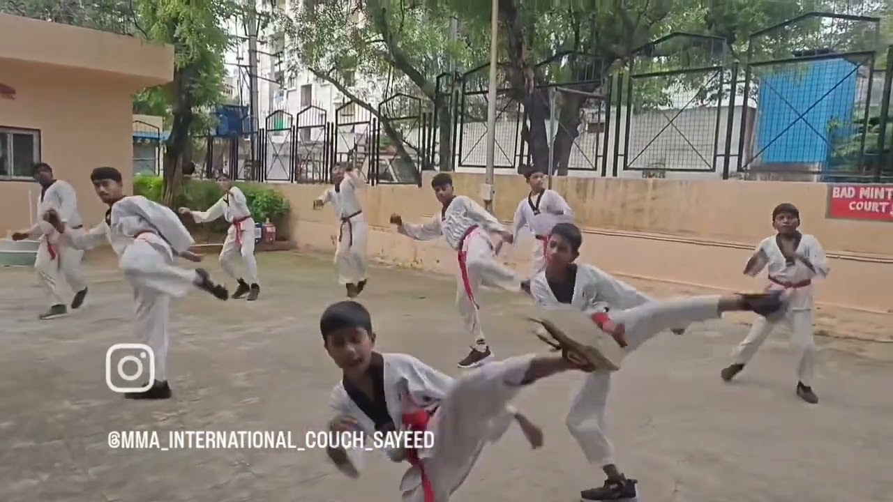 Successful Taekwondo Belt Test Congratulation King's MMA Student's Video Part 7 Contact Us7893730825