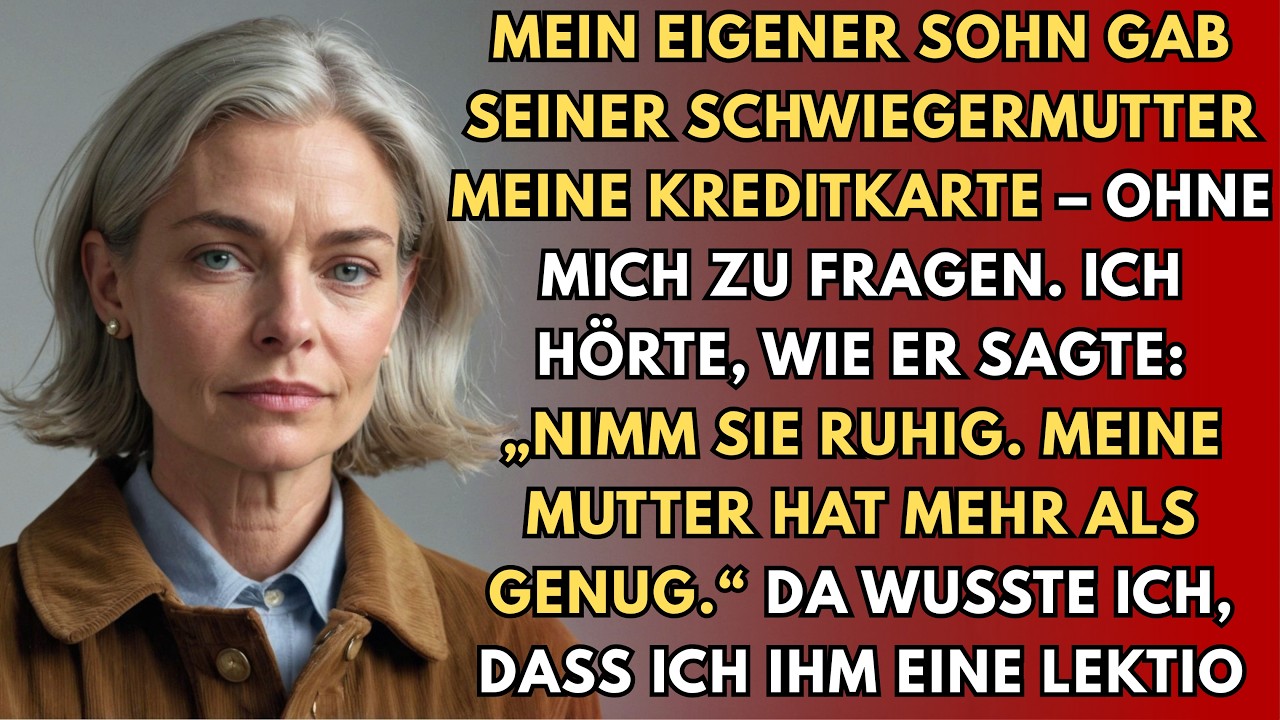 Ihr Sohn Gab Heimlich Ihre Kreditkarte Weiter — Dann Verkaufte Bettina Das Ganze Haus