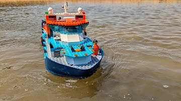I motorized the LEGO Arctic Explorer Ship