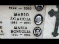 Mario Scaccia (1919-2011) Attore. Regista. Conduttore radiofonico. Cimitero Verano. Roma. Tomba.