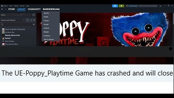 Fix Poppy Playtime Error The UE-Poppy_Playtime Game Has Crashed And Will Close