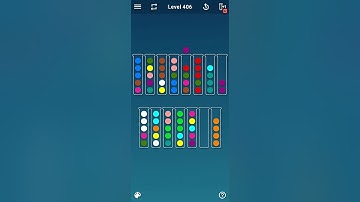 BALL SORT PUZZLE LEVEL 406