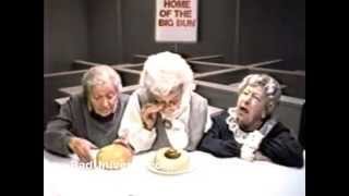 "Where's The Beef?" w/ Clara Peller - 1984 Wendy's Commercial #1