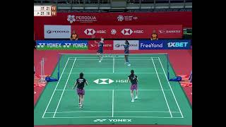 Record-scripting 211-shot badminton rally during insane Malaysia Masters 2023 - Malaysia vs Japan