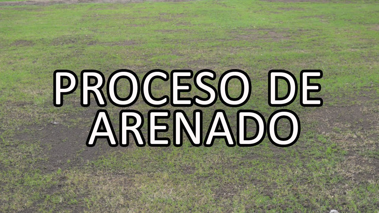 PROCESO DE ARENADO - YouTube