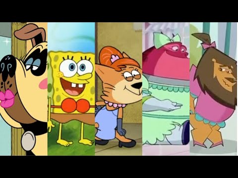 Crossdressing in Cartoons: Compilation 8