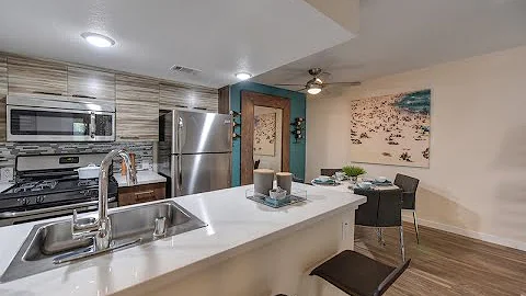 Floor Plan A - Upstairs 1 Bedroom, 1 Bath - 763 Sq Ft