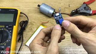 Chế Bộ Mạch Pin Lithium 3.7V Lên 12V Cho Cục Phát Wifi Mùa Mất điện Chế Bộ Mạch Pin Lithium 3.7V Lên 12V Cho Cục Phát Wifi Mùa Mất điện
