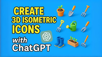 How to Create 3D Isometric Icons with ChatGPT (No Design Skills Needed!)