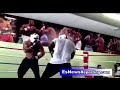 Wow janes toney sparring a massive bodybuilder look what happens