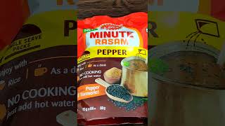 MTR Minutes Pepper Rasam Recipe #Shorts