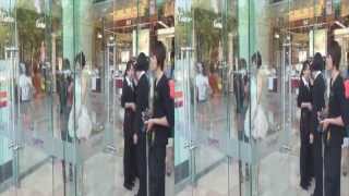 20130628 翁滋蔓 細微鑲嵌奢華戀曲一日店長活動 前兩段之間 台中大遠百1F 3D Ver.
