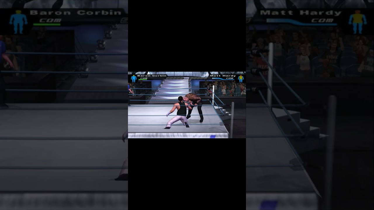 Baron Corbin VS Matt Hardy | WWE SmackDown! #Nostalgia #PS2 #wwetiktok #wwe #smackdown